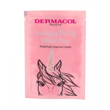 Dermacol Beautifying Peel-Off Metallic Mask Brightening  15Ml    Per Donna (Mascherina)