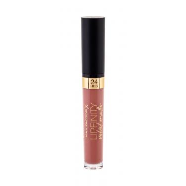 Max Factor Lipfinity Velvet Matte 24Hrs  3,5Ml 035 Elegant Brown   Per Donna (Rossetto)