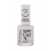 Rimmel London Super Gel Step1  12Ml 090 Porcelain   Per Donna (Smalto Per Unghie)