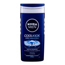 Nivea Men Fresh Kick Shower Gel  250Ml   3In1 Per Uomo (Bagnoschiuma)