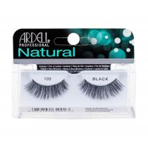Ardell Natural 105  1Pc Black   Per Donna (Ciglia Finte)