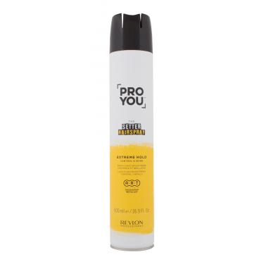 Revlon Professional Proyou The Setter Hairspray  500Ml   Extreme Hold Per Donna (Lacca Per Capelli)