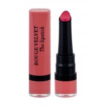 Bourjois Paris Rouge Velvet The Lipstick  2,4G 02 Flaming´Rose   Per Donna (Rossetto)