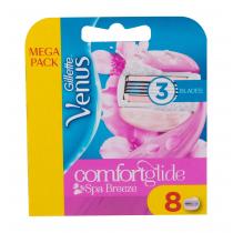 Gillette Venus Comfortglide  8Pc   Spa Breeze Per Donna (Lama Di Ricambio)