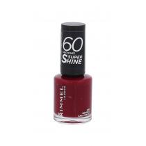 Rimmel London 60 Seconds Super Shine  8Ml 340 Berries And Cream   Per Donna (Smalto Per Unghie)