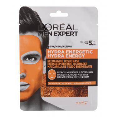 L'Oréal Paris Men Expert Hydra Energetic  1Pc    Per Uomo (Mascherina)