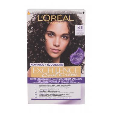 L'Oréal Paris Excellence Cool Creme  48Ml 3,11 Ultra Ash Dark Brown   Per Donna (Tinta Per Capelli)