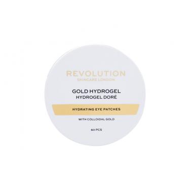 Revolution Skincare Gold Hydrogel Hydrating Eye Patches  60Pc    Per Donna (Maschera Per Gli Occhi)