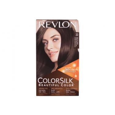 Revlon Colorsilk Beautiful Color Colorsilk Beautiful Color 59.1 Ml + Developer 59.1 Ml + Conditioner 11.8 Ml + Gloves 59,1Ml 33 Dark Soft Brown Per Donna (Tinta Per Capelli) Revlon Colorsilk Beautiful Color Colorsilk Beautiful Color 59.1 Ml + Developer 59.1 Ml + Conditioner 11.8 Ml + Gloves 59,1Ml 33 Dark Soft Brown Per Donna (Tinta Per Capelli)
