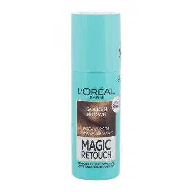 L'Oréal Paris Magic Retouch Instant Root Concealer Spray  75Ml Golden Brown   Per Donna (Tinta Per Capelli)