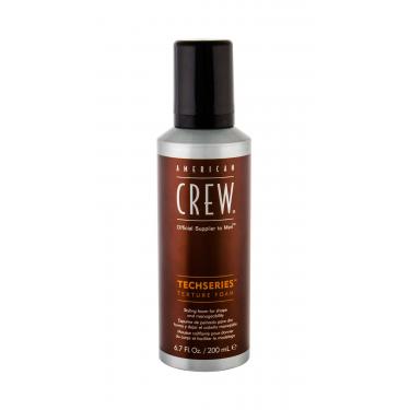 American Crew Techseries Texture Foam  200Ml    Per Uomo (Per La Definizione E Lo Styling Dei Capelli)