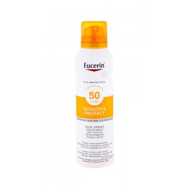 Eucerin Sun Sensitive Protect Sun Spray Dry Touch  200Ml   Spf50 Unisex (Lozione Solare Per Il Corpo)