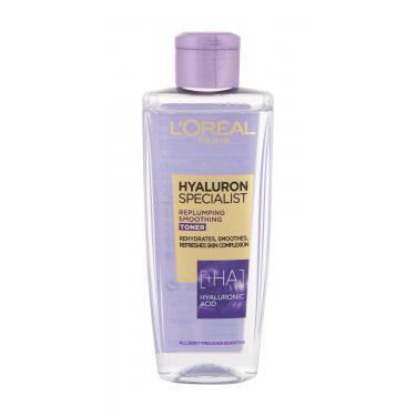 L'Oréal Paris Hyaluron Specialist Replumping Smoothing Toner  200Ml    Per Donna (Lozione E Spray Per Il Viso)