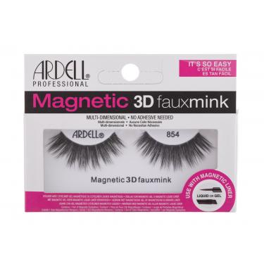 Ardell Magnetic 3D Faux Mink 854  1Pc Black   Per Donna (Ciglia Finte)