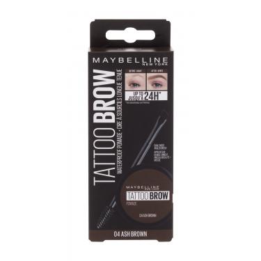 Maybelline Brow Tattoo Lasting Color Pomade  4G 04 Ash Brown   Per Donna (Gel Per Sopracciglia E Pomata Per Sopracciglia)