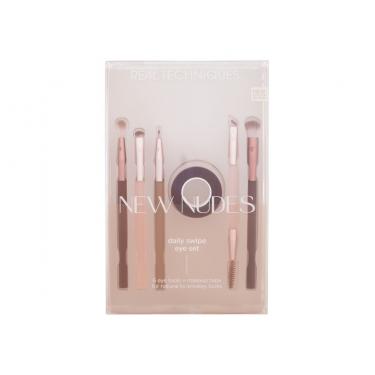 Real Techniques New Nudes      1Pc Per Donna (Brush) Daily Swipe Eye Set