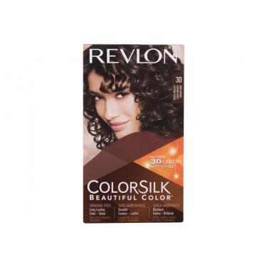Revlon Colorsilk Beautiful Color Hair Color 59,1Ml 30 Dark Brown   Per Donna (Tinta Per Capelli)