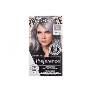 L'Oréal Paris Préférence Vivid Colors  60Ml 9,112 Smokey Grey   Per Donna (Tinta Per Capelli)