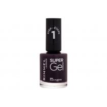 Rimmel London Super Gel Step1 12Ml  Per Donna  (Nail Polish)  064 Plum Pudding