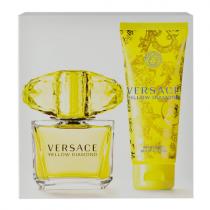 Versace Yellow Diamond  Edt 90Ml + 100Ml Body Lotion 90Ml    Per Donna (Eau De Toilette)