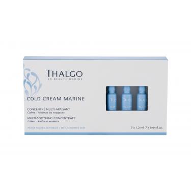 Thalgo Cold Cream Marine Multi-Soothing  7X1,2Ml    Per Donna (Siero Per La Pelle)