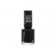 Rimmel London 60 Seconds Super Shine 8Ml  Per Donna  (Nail Polish)  900 Rita´s Black