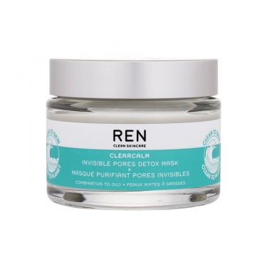 Ren Clean Skincare Clearcalm Invisible Pores Detox Mask 50Ml  Per Donna  (Face Mask)  