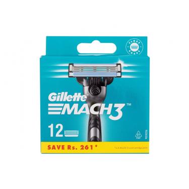 Gillette Mach3  Xxl    12Pc Per Uomo (Replacement Blade)