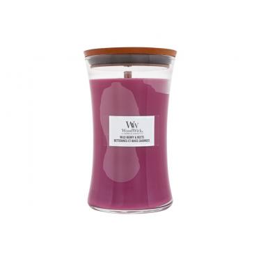 Woodwick Wild Berry & Beets   610G    Unisex (Candela Profumata)