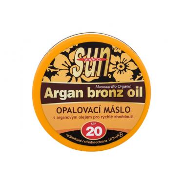 Vivaco Sun Argan Bronz Oil Suntan Butter  200Ml   Spf20 Unisex (Lozione Solare Per Il Corpo)