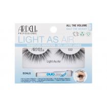 Ardell Light As Air 522 False Lashes Light As Air 522 1 Pair + Lash Glue Duo 1G 1Pc Black   Per Donna (Ciglia Finte)