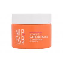 Nip+Fab Illuminate Vitamin C Fix Hybrid Gel Cream 5% 50Ml  Per Donna  (Day Cream)  