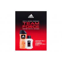 Adidas Team Force  100Ml Edt 100 Ml + Shower Gel 250 Ml Per Uomo  Shower Gel(Eau De Toilette)  