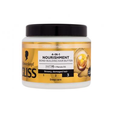 Schwarzkopf Gliss  4-In-1 Hair Butter    400Ml Per Donna (Hair Mask) Nourishment