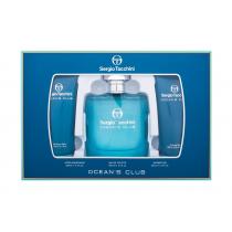 Sergio Tacchini Ocean´S Club   Edt 100 Ml + Shower Gel 100 Ml + Aftershave Balm 100 Ml Shower Gel Wm00000101 100Ml M (Eau De Toilette)