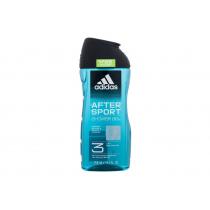 Adidas After Sport Shower Gel 3-In-1 250Ml  Per Uomo  (Shower Gel) New Cleaner Formula 