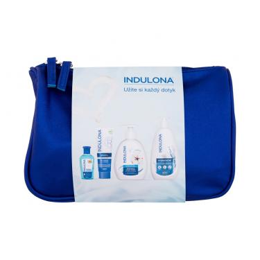 Indulona Original  400Ml Body Cream Original 400 Ml + Hand Cream Original 75 Ml + Liquiid Soap Original 300 Ml + Cleansing Hand Gel Panthenol 80 Ml + Cosmetic Bag Per Donna  Liquid Soap(Body Cream)  