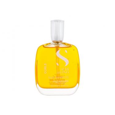 Alfaparf Milano Semi Di Lino Curls Multi-Benefit Oil  100Ml    Per Donna (Oli E Siero Per Capelli)