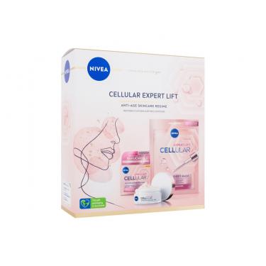 Nivea Cellular Expert Lift  Cellular Expert Lift Day Cream 50 Ml + Cellular Expert Lift Sheet 1 Pc 50Ml    Per Donna (Crema Da Giorno)