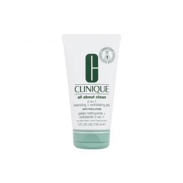 Clinique All About Clean 2-In-1 Cleansing + Exfoliating Jelly  150Ml    Per Donna (Gel Detergente)