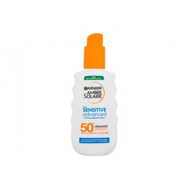 Garnier Ambre Solaire Sensitive Advanced Hypoallergenic Spray 150Ml  Unisex  (Sun Body Lotion) SPF50+ 