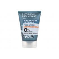 L'Oréal Paris Men Expert Magnesium Defence Face Wash  100Ml    Per Uomo (Gel Detergente)