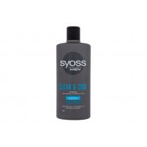 Syoss Professional Performance Men Clean & Cool  440Ml    Per Uomo (Shampoo)