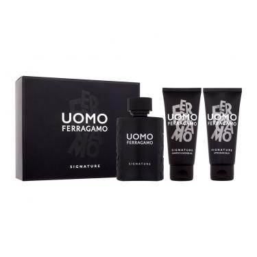 Ferragamo Uomo   Edp 100 Ml + Shampoo And Shower Gel 100 Ml + Aftershave Balm 100 Ml Shampoo 1H00000101 100Ml M (Eau De Parfum) Signature