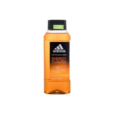 Adidas Energy Kick  250Ml  Per Uomo  (Shower Gel) New Clean & Hydrating 