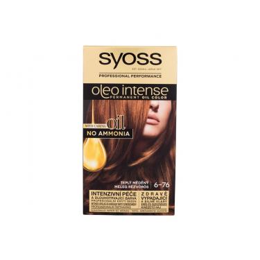 Syoss Oleo Intense Permanent Oil Color 50Ml  Per Donna  (Hair Color)  6-76 Warm Copper