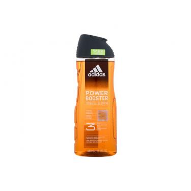 Adidas Power Booster Shower Gel 3-In-1 400Ml  Per Uomo  (Shower Gel) New Cleaner Formula 