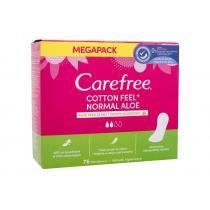 Carefree Cotton Feel      76Pc Per Donna (Pantyliner) Normal Aloe Vera