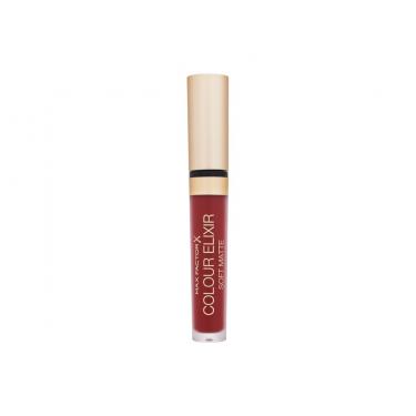 Max Factor Colour Elixir Soft Matte 4Ml  Per Donna  (Lipstick)  030 Crushed Ruby