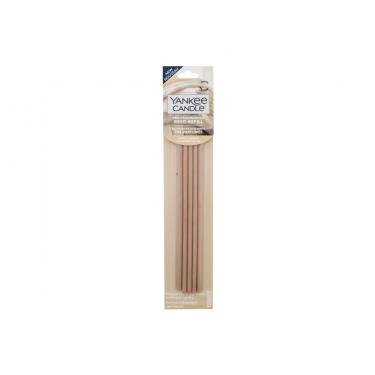 Yankee Candle Warm Cashmere Pre-Fragranced Reed Refill  5Pc    Unisex (Spray Per Casa E Diffusore)